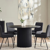 London Round Dining Table Set - Pendle Village Furniture